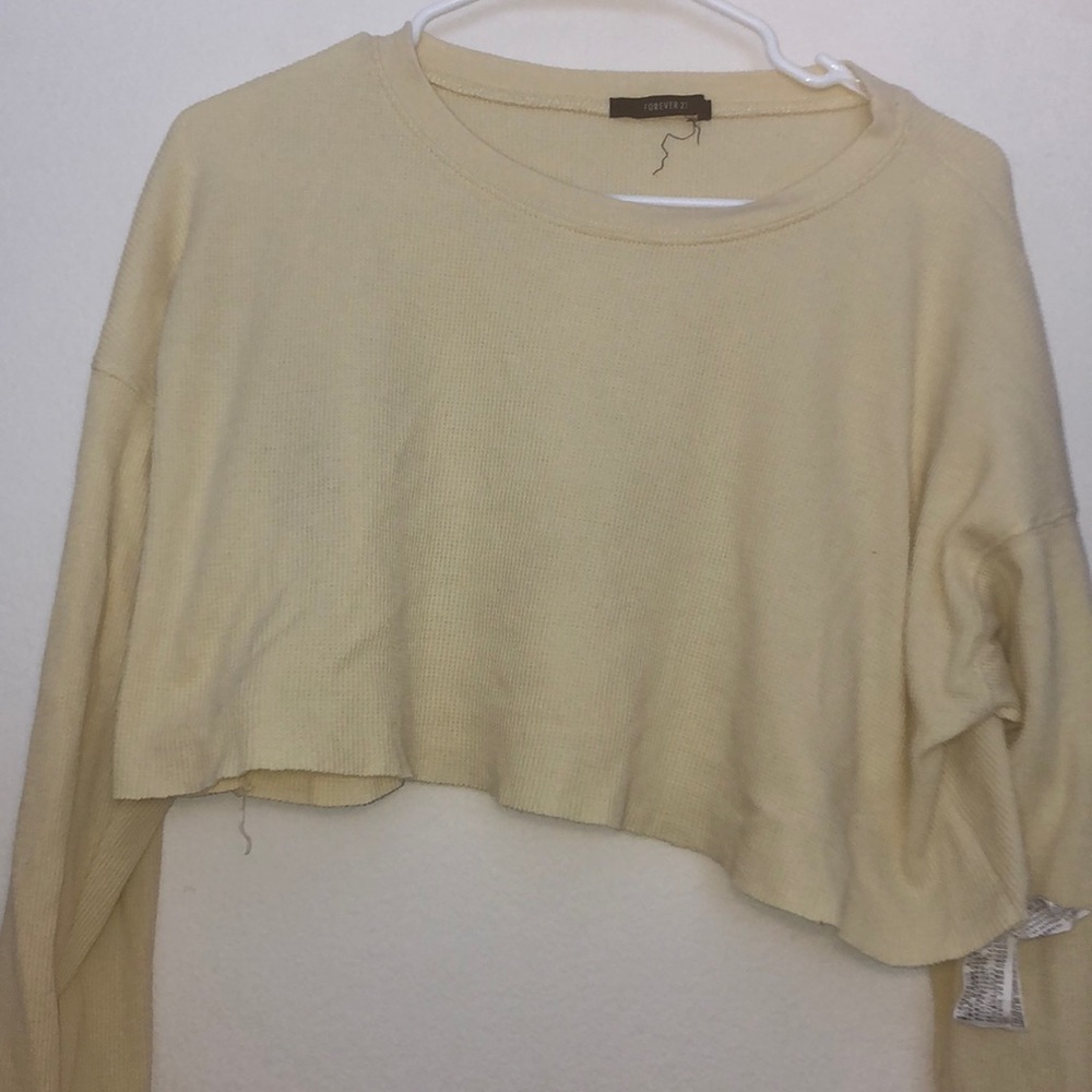 Croptop with long sleeves